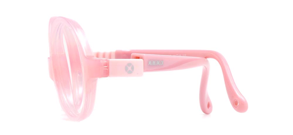 MİNİMİX Eyeglasses Baby,Kid Man,Woman,Unisex Round Full-Rimmed Grilamid (TR90) Unfiltered MNMX 1515-C.09